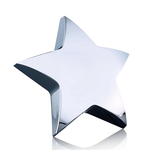 Opulent, dazzling 4-inch standing star in Gold or Chrome.... from ASI 84592 St Regis Group / St Regis