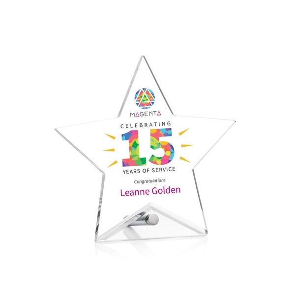 Polaris Star VividPrint™ Award - Silver... from ASI 84592 St Regis Group / St Regis