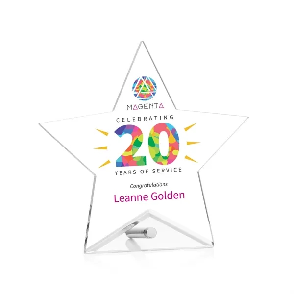 Polaris Star VividPrint™ Award - Silver... from ASI 84592 St Regis Group / St Regis