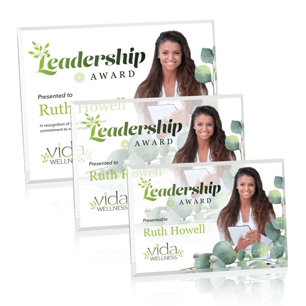 Polaris Rectangle (H) VividPrint™ Award - Silver... from ASI 84592 St Regis Group / St Regis