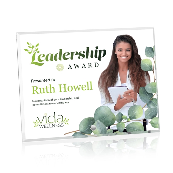 Polaris Rectangle (H) VividPrint™ Award - Silver... from ASI 84592 St Regis Group / St Regis