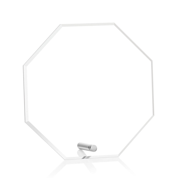 Polaris Octagon VividPrint™ Award - Silver... from ASI 84592 St Regis Group / St Regis