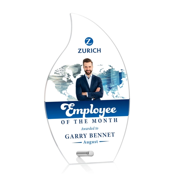 Polaris Flame VividPrint™ Award - Silver... from ASI 84592 St Regis Group / St Regis