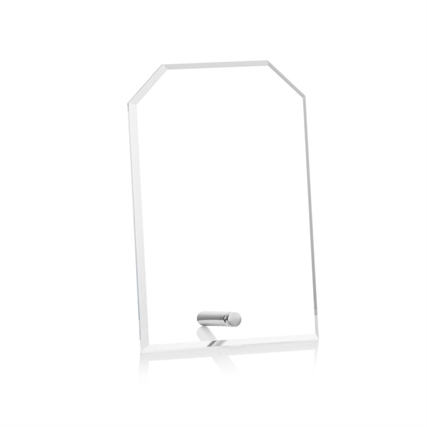 Polaris Clipped Rectangle VividPrint™ Award - Silver... from ASI 84592 St Regis Group / St Regis