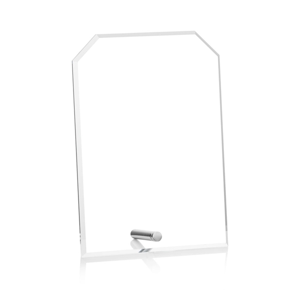 Polaris Clipped Rectangle VividPrint™ Award - Silver... from ASI 84592 St Regis Group / St Regis