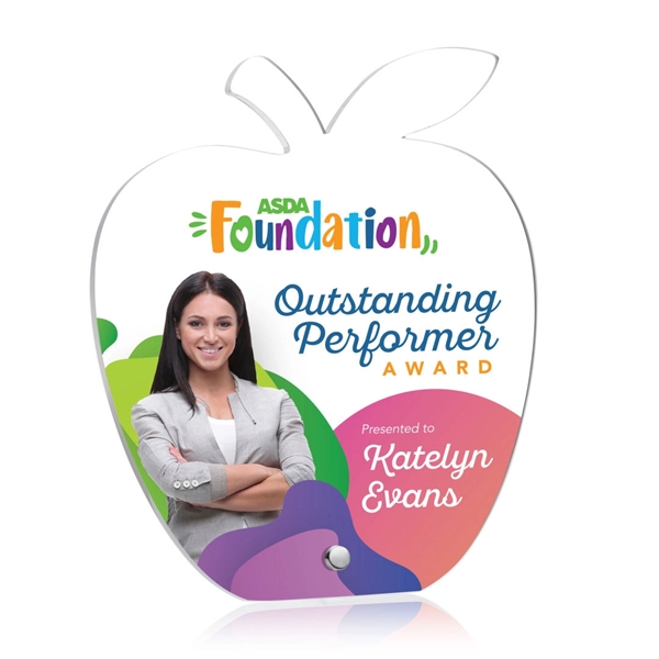 Polaris Apple VividPrint™ Award - Silver... from ASI 84592 St Regis Group / St Regis