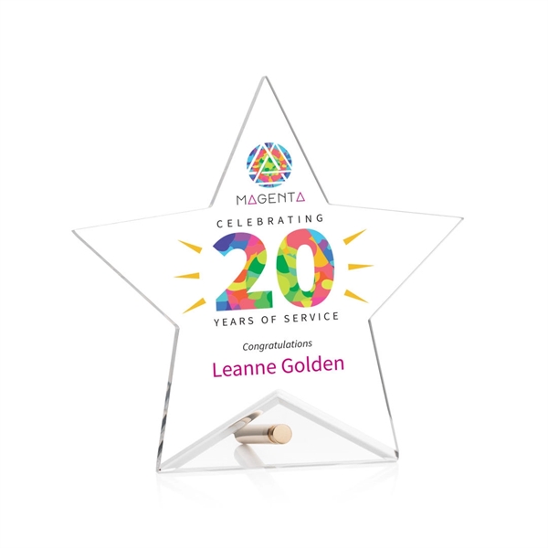 Polaris Star VividPrint™ Award - Gold... from ASI 84592 St Regis Group / St Regis