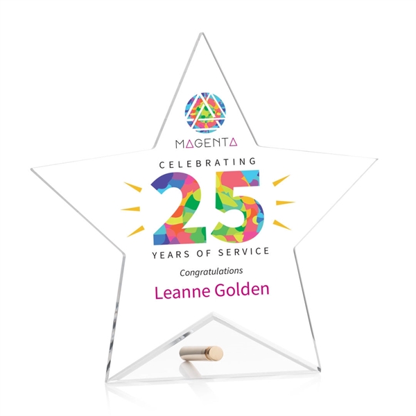 Polaris Star VividPrint™ Award - Gold... from ASI 84592 St Regis Group / St Regis