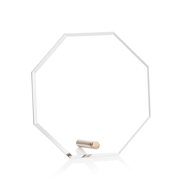 Polaris Octagon VividPrint™ Award - Gold... from ASI 84592 St Regis Group / St Regis