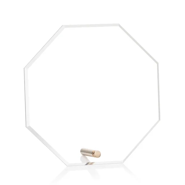 Polaris Octagon VividPrint™ Award - Gold... from ASI 84592 St Regis Group / St Regis