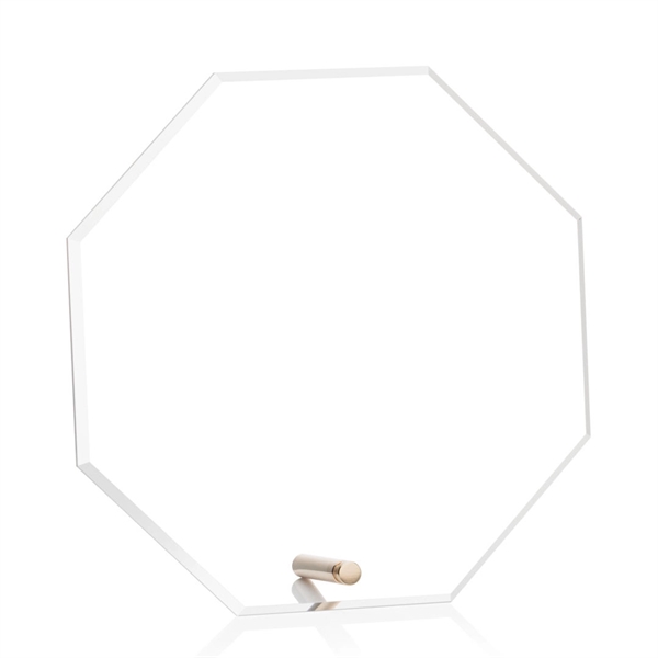 Polaris Octagon VividPrint™ Award - Gold... from ASI 84592 St Regis Group / St Regis