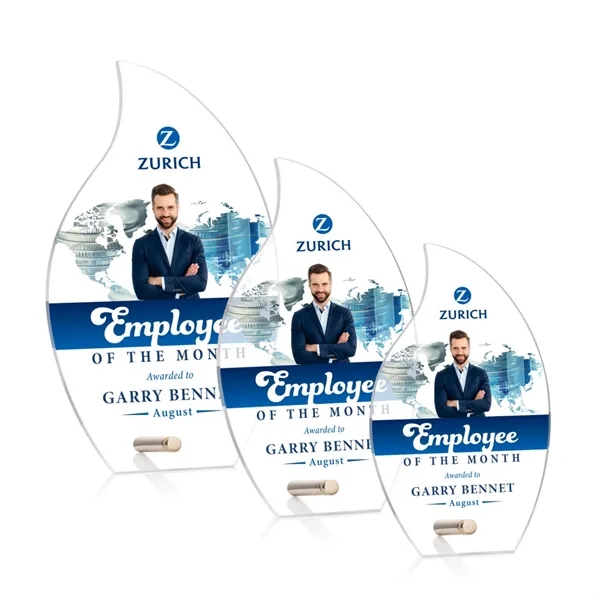 Polaris Flame VividPrint™ Award - Gold... from ASI 84592 St Regis Group / St Regis