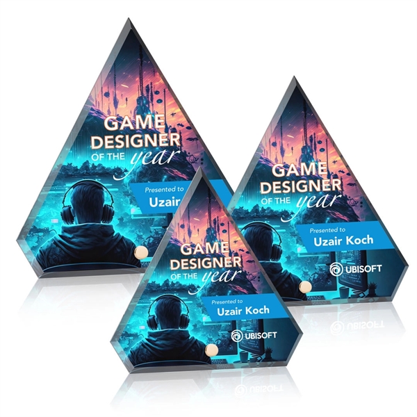 Polaris Diamond VividPrint™ Award - Gold... from ASI 84592 St Regis Group / St Regis