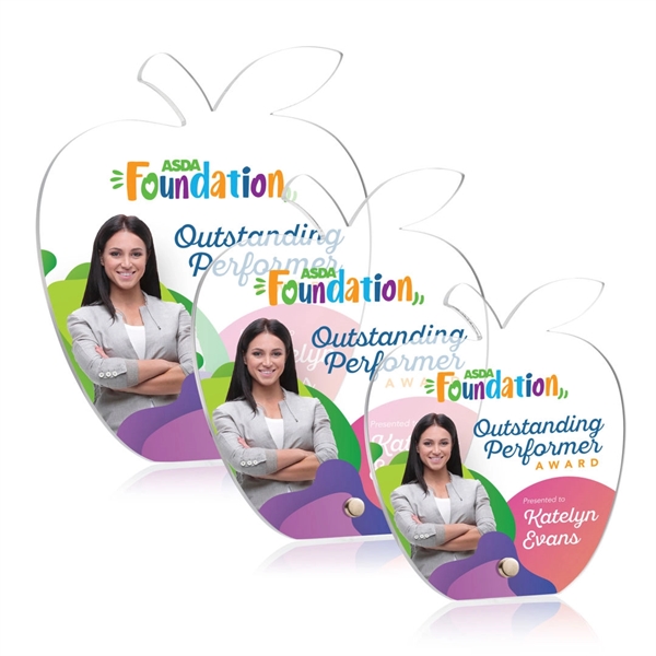 Polaris Apple VividPrint™ Award - Gold... from ASI 84592 St Regis Group / St Regis