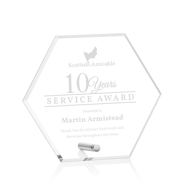 Polaris Hexagon Award - Silver... from ASI 84592 St Regis Group / St Regis