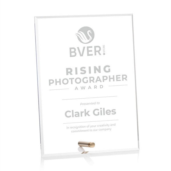 Polaris Rectangle (V) Award - Gold... from ASI 84592 St Regis Group / St Regis