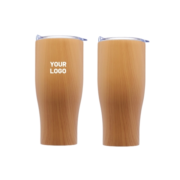 27 oz. Double wall vacuum insulated stainless steel tumbler with lid... from ASI 37218 Athena Promo (tm)