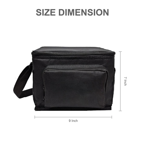 Six-pack cooler is made from 600 denier polyester and features an... from ASI 39820 Opusline (Benmex) / Opus Line