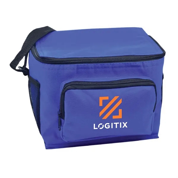 Six-pack cooler is made from 600 denier polyester and features an... from ASI 39820 Opusline (Benmex) / Opus Line