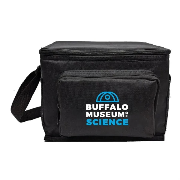 Six-pack cooler is made from 600 denier polyester and features an... from ASI 39820 Opusline (Benmex) / Opus Line