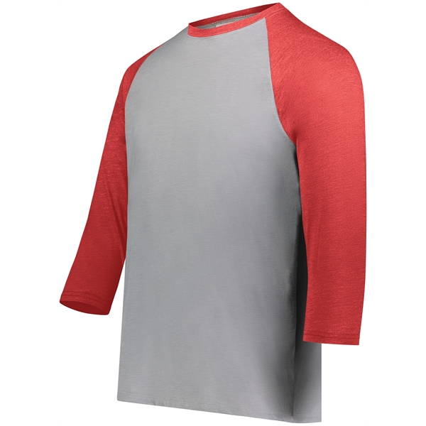 Gameday Vintage 3/4 Tee with 50% polyester/38% cotton/12% rayon... from ASI 37461 Augusta Sportswear