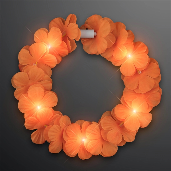 LED Value Flower Crowns, Lei Headband;  Blank Pricing... from ASI 34194 ALightPromos