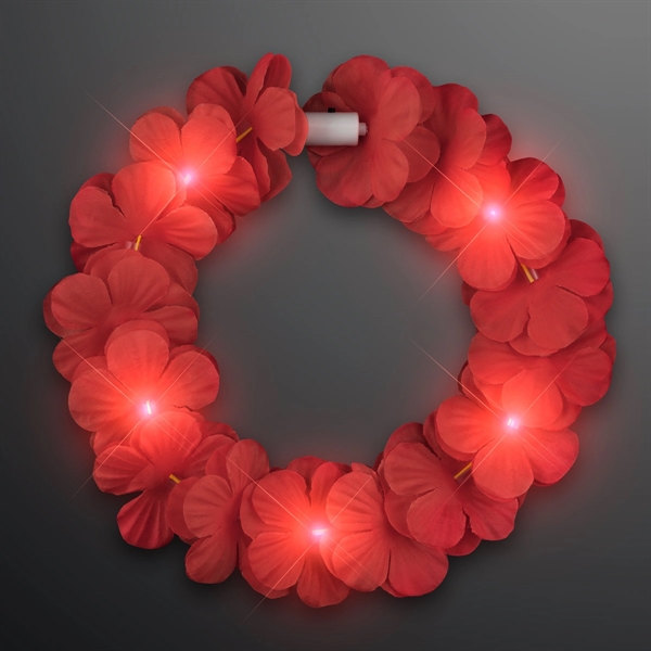 LED Value Flower Crowns, Lei Headband;  Blank Pricing... from ASI 34194 ALightPromos