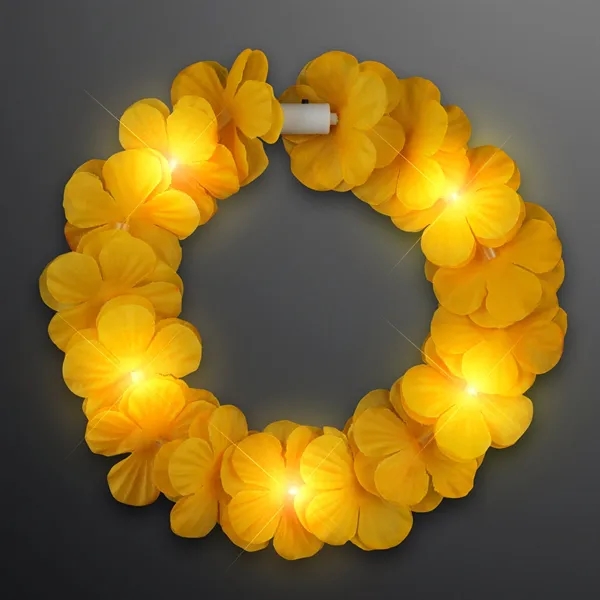 LED Value Flower Crowns, Lei Headband;  Blank Pricing... from ASI 34194 ALightPromos
