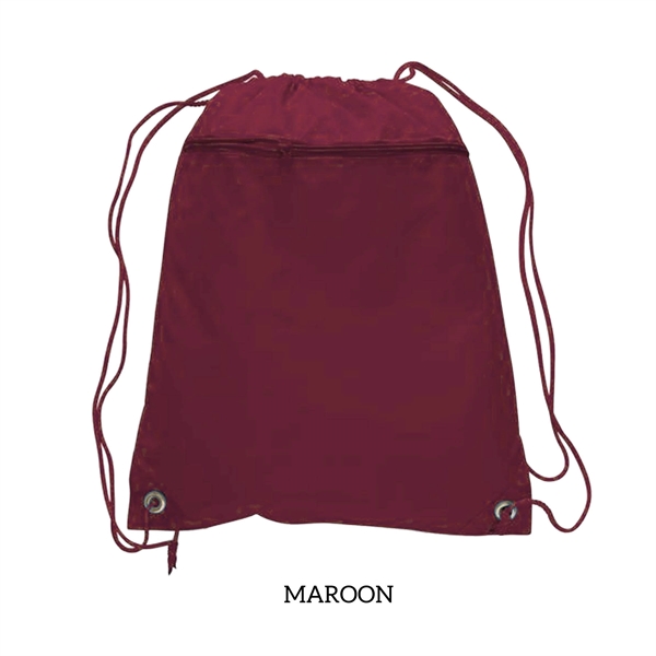 210D Polyester Drawstring Backpack w/PU Coating... from ASI 41511 Brainchild USA Inc / BrainChild Gift Club