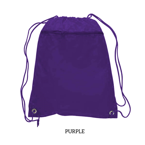 210D Polyester Drawstring Backpack w/PU Coating... from ASI 41511 Brainchild USA Inc / BrainChild Gift Club