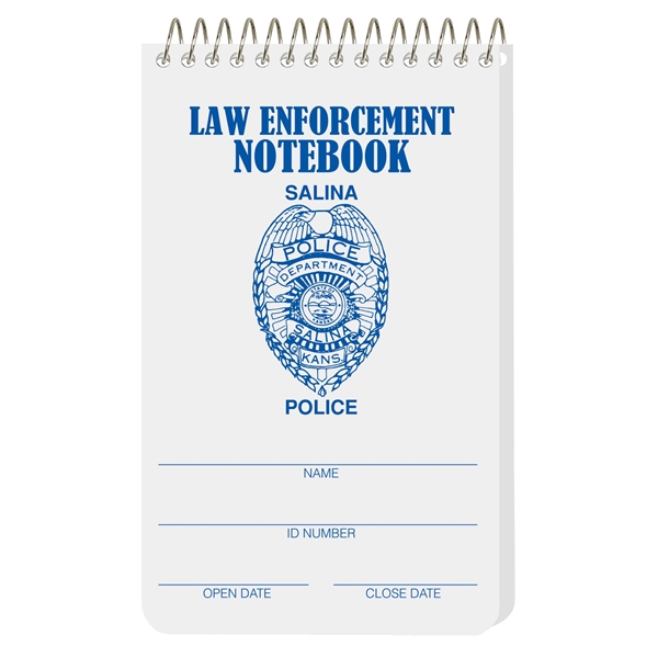 Pocket coil notebook with logo printed on every sheet.... from ASI 50873 Drum-Line / Drum-line Inc