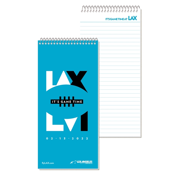 Full color reporter notebook with 40 sheets of white paper.... from ASI 50873 Drum-Line / Drum-line Inc