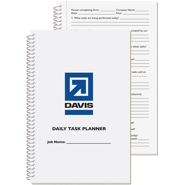 Stenographer notebook with logo on every sheet.... from ASI 50873 Drum-Line / Drum-line Inc