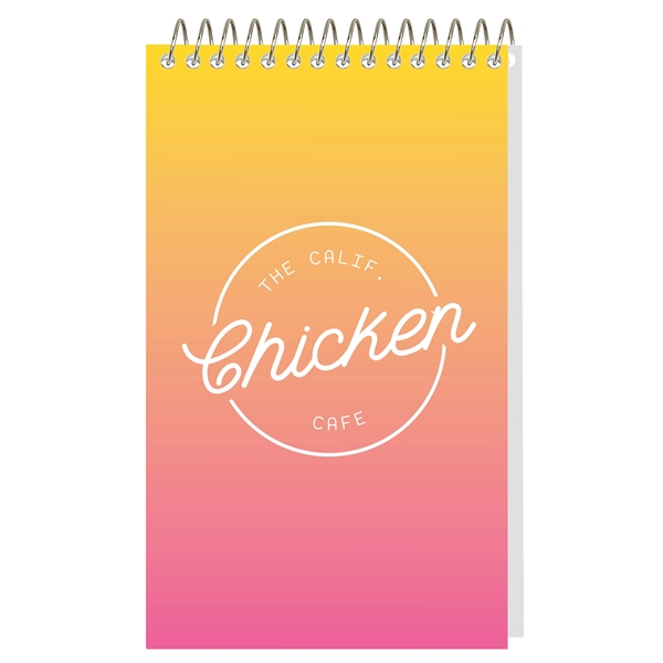 Full color top coil bound pocket notebook with 50 sheets.... from ASI 50873 Drum-Line / Drum-line Inc