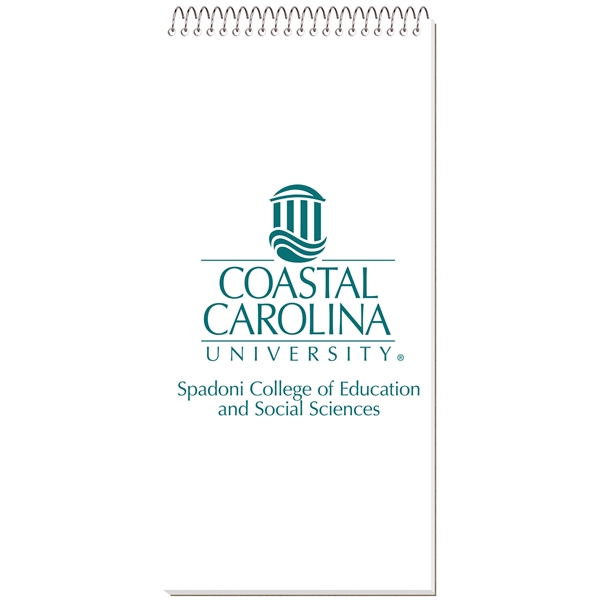 Reporter notebook with 50 sheets and white 15 pt. front cover.... from ASI 50873 Drum-Line / Drum-line Inc