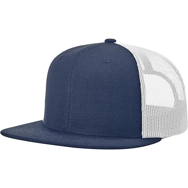 Richardson 511 Snapback Wool Blend Flatbill Trucker Hat with Patches... from ASI 72657 Active Life Promo / Active Life