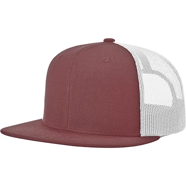 Richardson 511 Snapback Wool Blend Flatbill Trucker Hat with Patches... from ASI 72657 Active Life Promo / Active Life