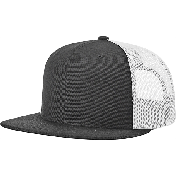 Richardson 511 Snapback Wool Blend Flatbill Trucker Hat with Patches... from ASI 72657 Active Life Promo / Active Life