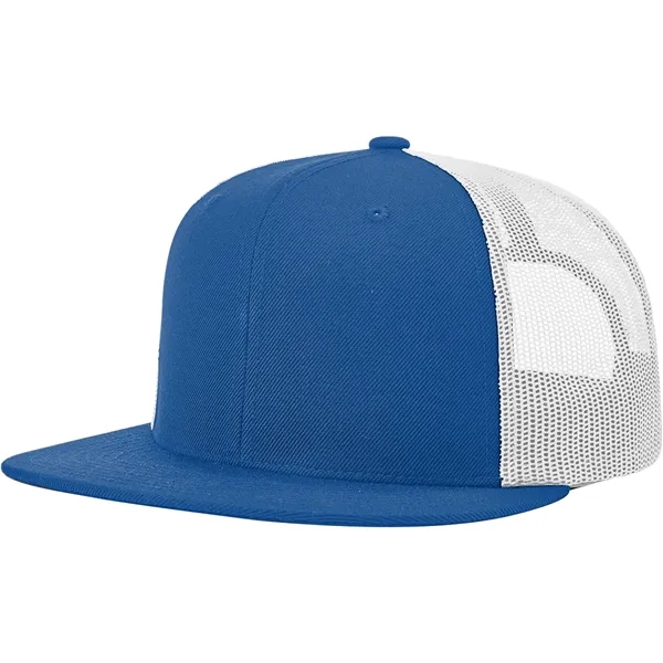 Richardson 511 Snapback Wool Blend Flatbill Trucker Hat with Patches... from ASI 72657 Active Life Promo / Active Life