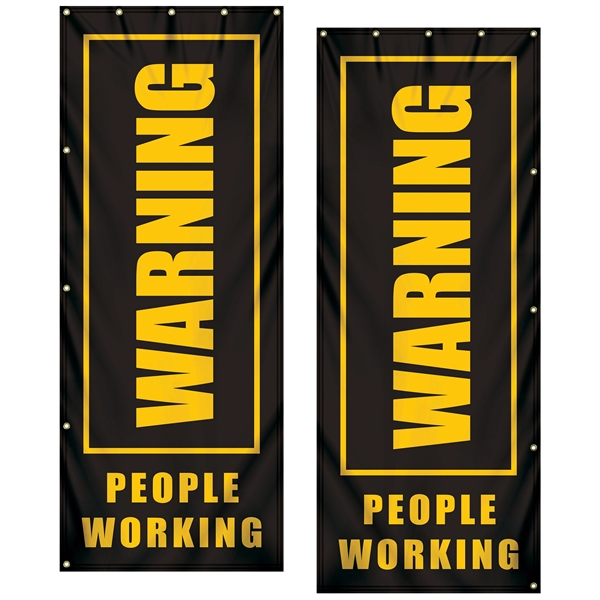 Giant flagpole double sided 38" x 96" replacement banner... from ASI 80228 Quinn