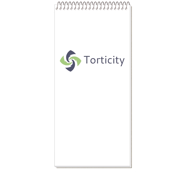 Reporter notebook with 30 pt. polypropylene cover and logo printed on... from ASI 50873 Drum-Line / Drum-line Inc