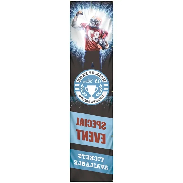 Giant flagpole single reverse 38" x 157.5" replacement banner... from ASI 80228 Quinn