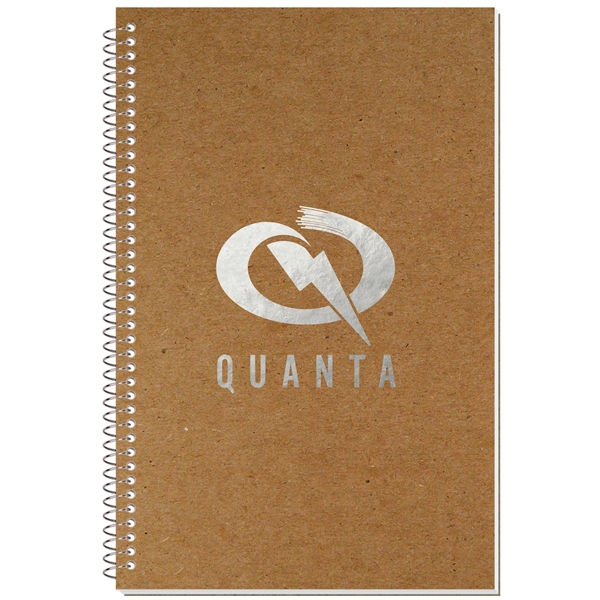 Recycled stenographer notebook with Natural 22 pt. chipboard with 80% post... from ASI 50873 Drum-Line / Drum-line Inc