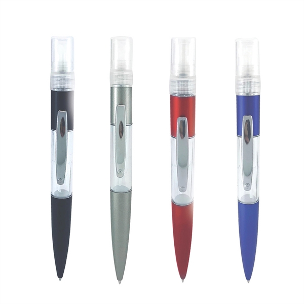 2 in 1 Multifunction Ballpoint Pen and Hand Sanitizer... from ASI 98760 Yafa Line, Inc.