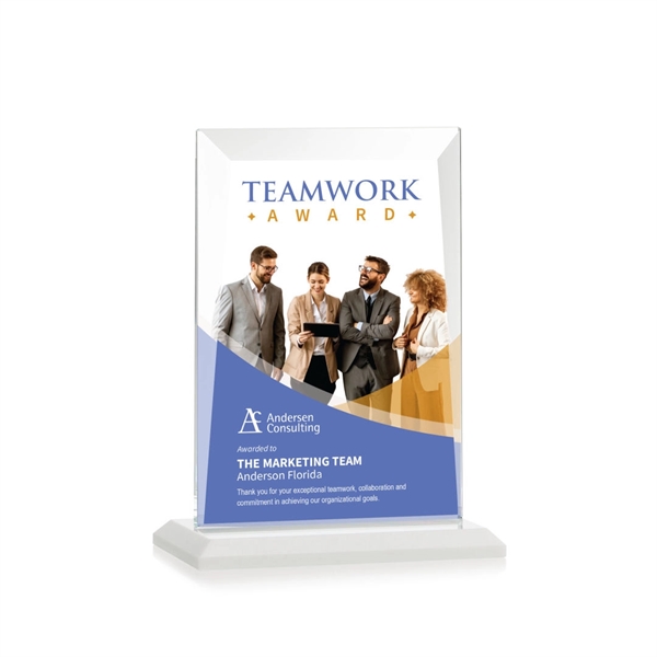 Sullivan VividPrint™ Award - White... from ASI 84592 St Regis Group / St Regis