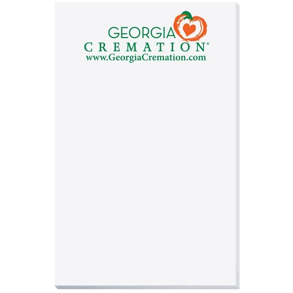 Scratch pad with 25 sheets of 50 lb. white offset paper... from ASI 50873 Drum-Line / Drum-line Inc