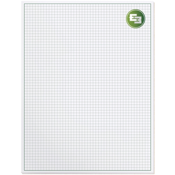 Scratch pad with 25 sheets of 50 lb. white offset paper... from ASI 50873 Drum-Line / Drum-line Inc