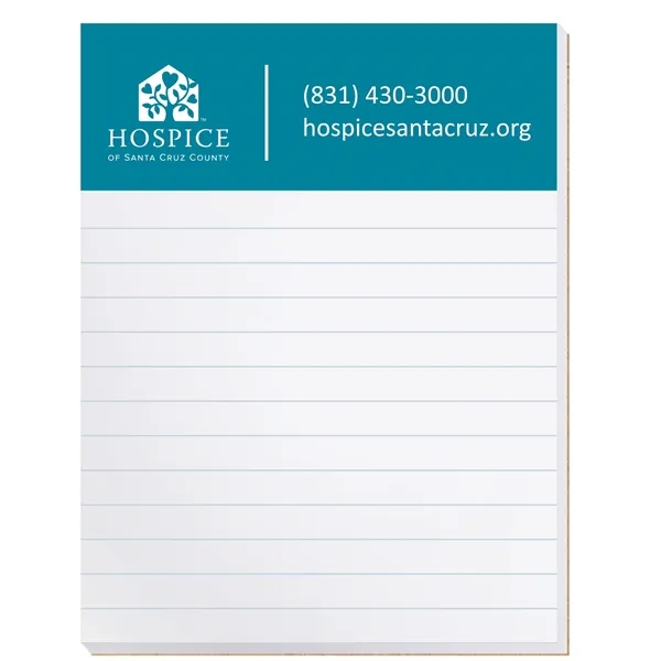 Full color scratch pad with 50 sheets of 60 lb. white... from ASI 50873 Drum-Line / Drum-line Inc