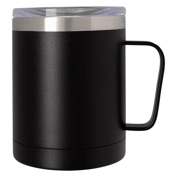12 oz. double wall stainless steel mug with a powder coated... from ASI 61125 Hit Promotional Products / Hit®