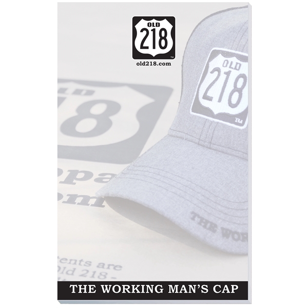 Full color scratch pad with 100 sheets of 60 lb. white... from ASI 50873 Drum-Line / Drum-line Inc